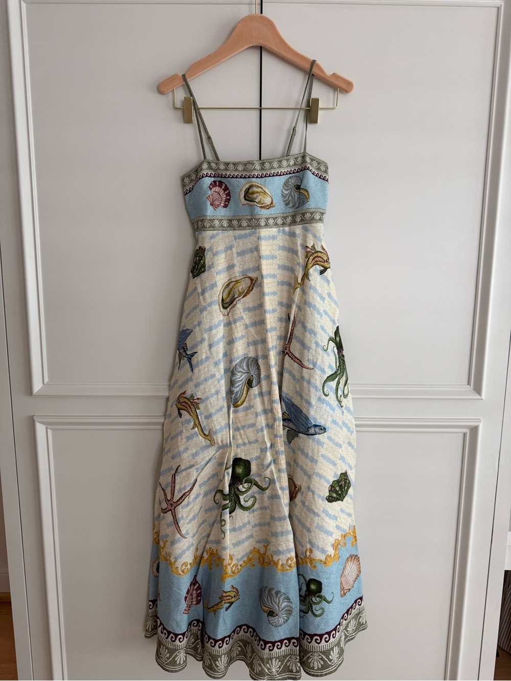 Alemais linen dress